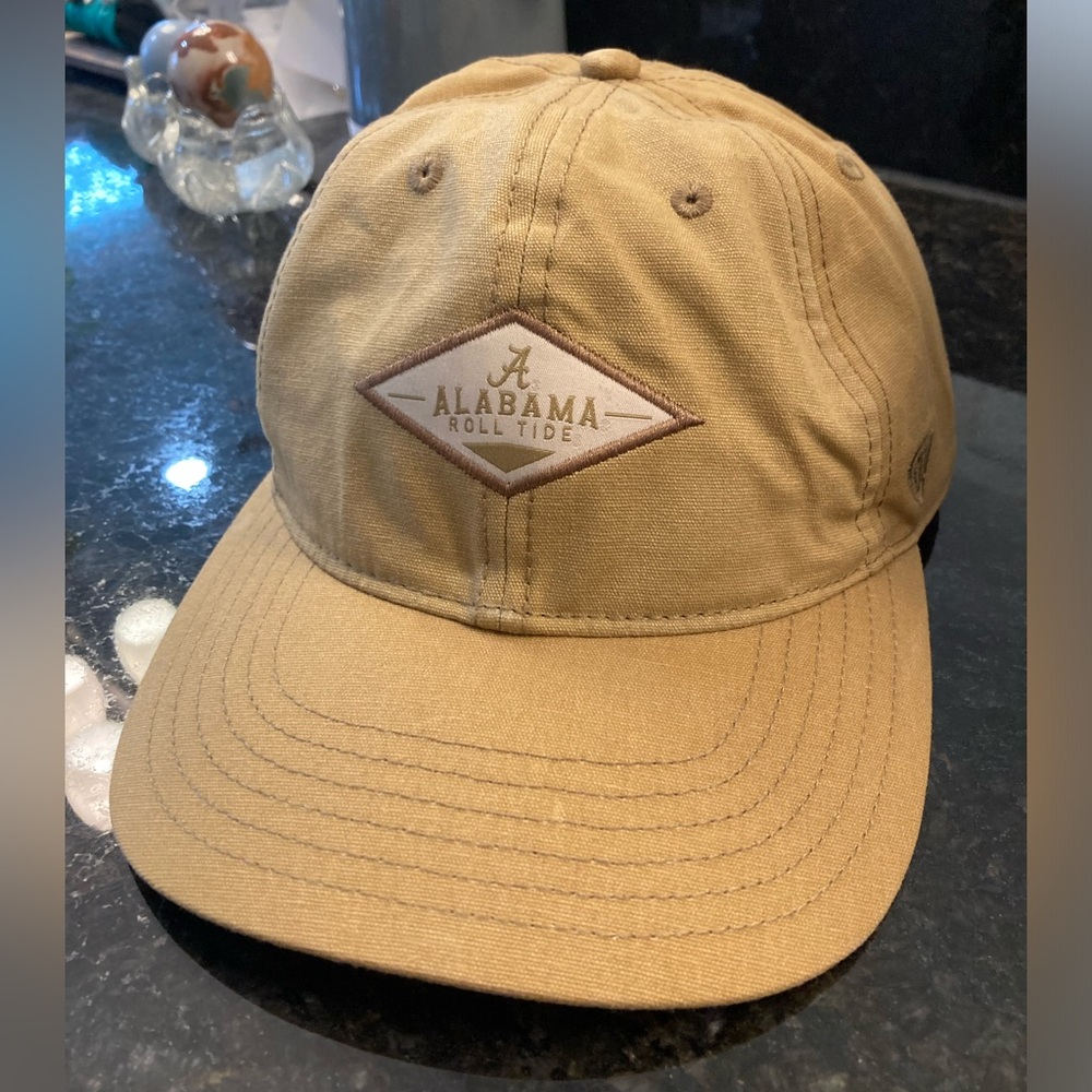 Men's Top of the World Khaki Alabama Crimson Tide Adventure Adjustable Hat
